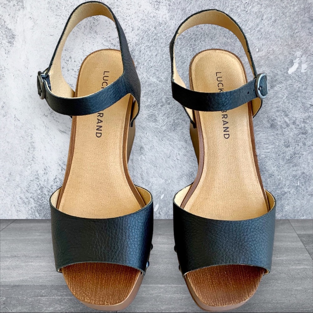 LUCKY BRAND WEDGE SANDALS